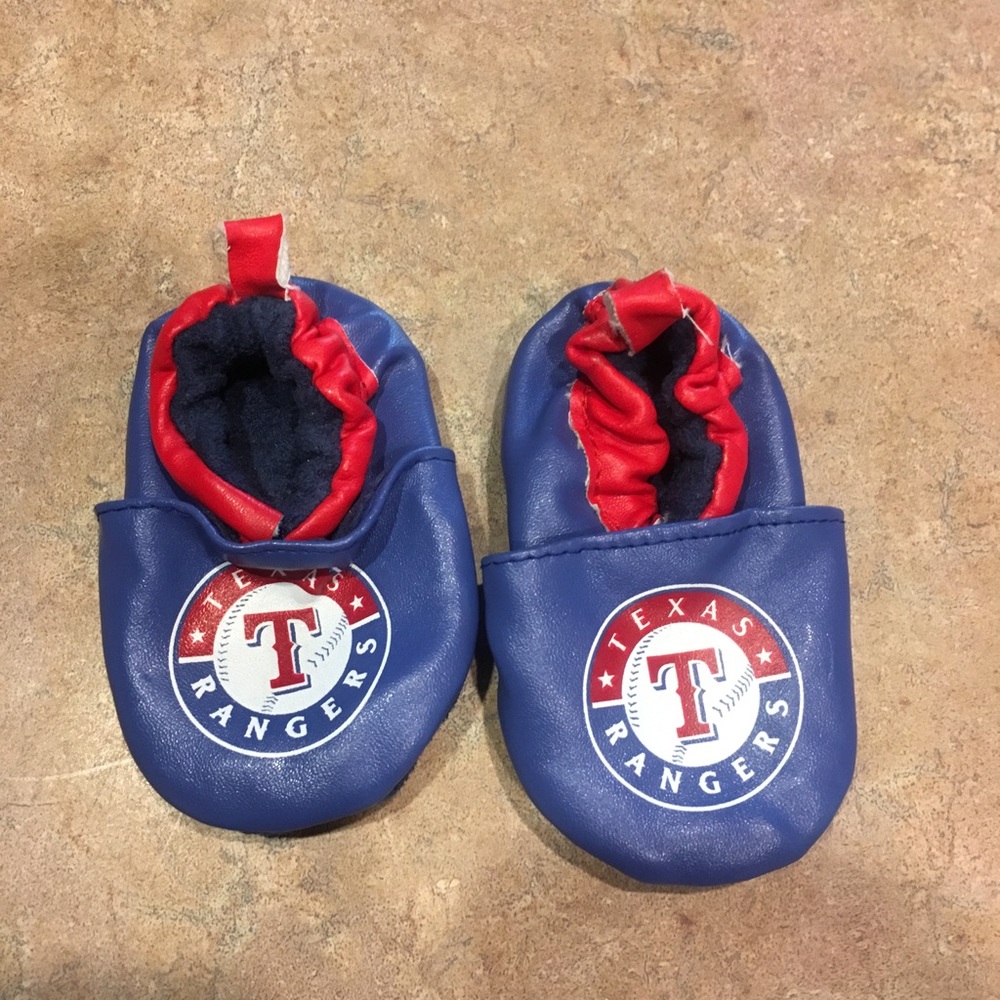 Baby Texas Rangers Moccasins